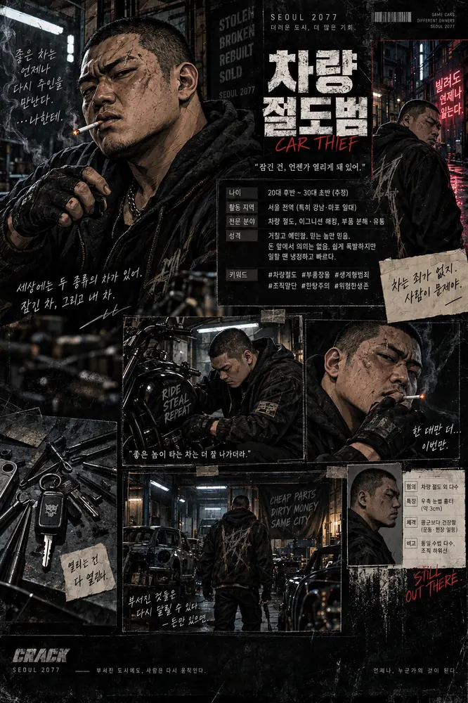 차량 절도범