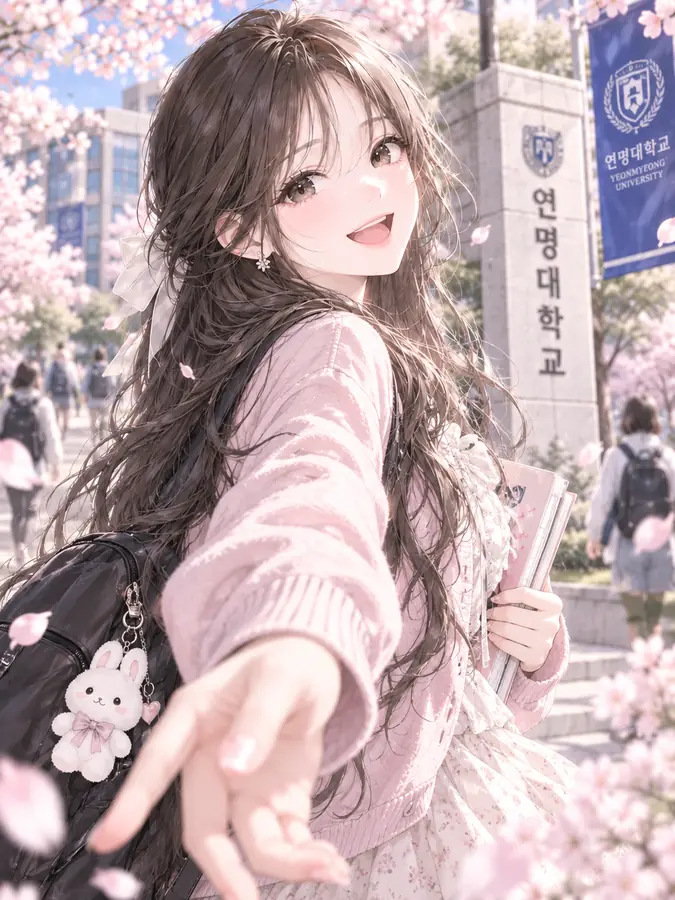한유리 웃음